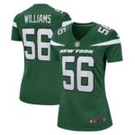 Quincy Williams New York Jets  Women's Game Jersey - Gotham Green
