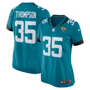 Deionte Thompson Jacksonville Jaguars  Women's Home Game Player Jersey - Teal